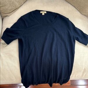 Burberry Black Blouse Elegant Top